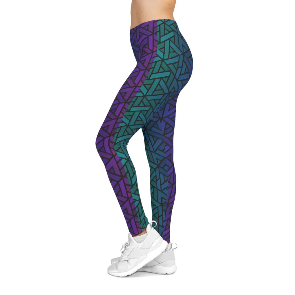 Vibrant Women's Casual Leggings - Energizing Comfort - DipaliZ