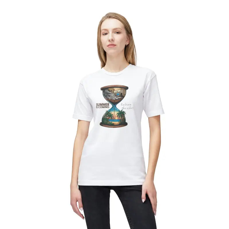 USA-Made Cotton Unisex Tee - Comfortable Fit Stylish Outfits - DipaliZ