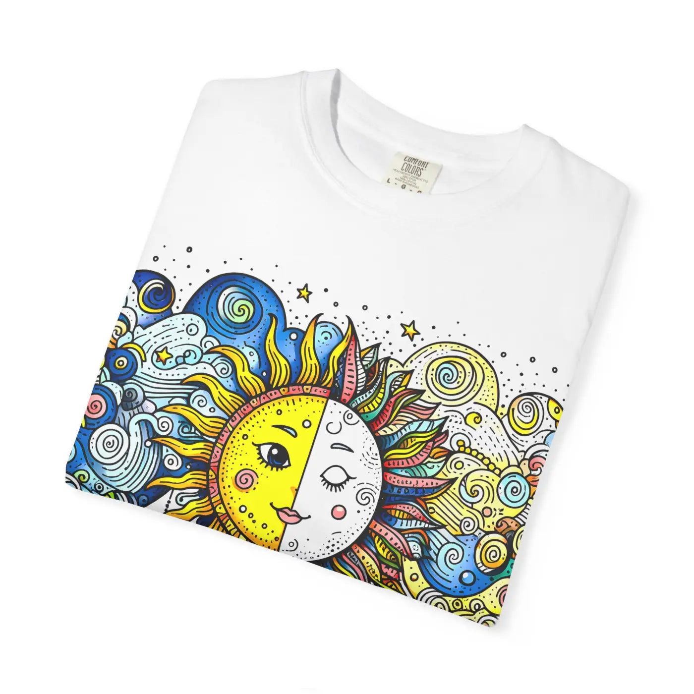 Moon Graphic Unisex T-Shirt - Bold Boho Vibes - DipaliZ