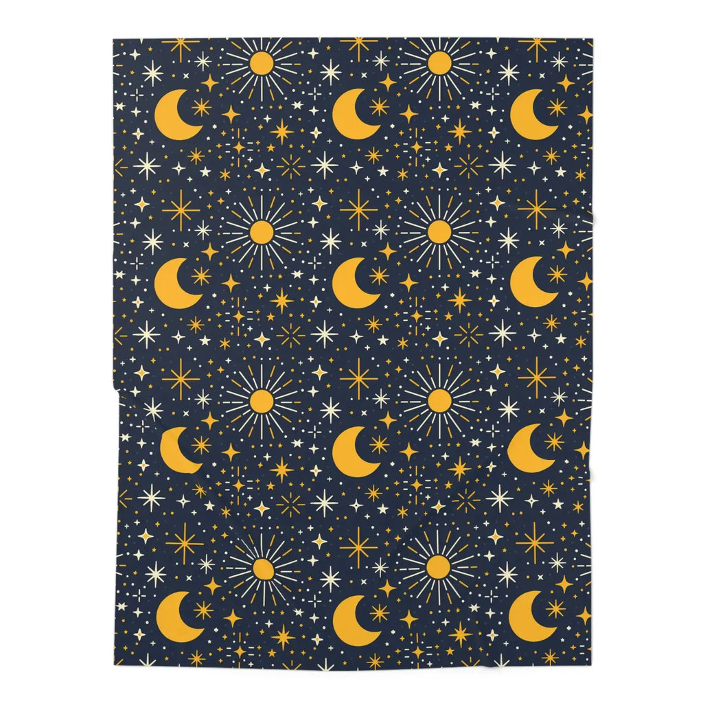 Heavenly Stars Baby Swaddle - Cosmic Comfort Blanket - DipaliZ