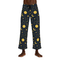 Cozy Stars Pajama Pants - Drawstring Tie Loungewear - DipaliZ