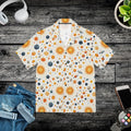 Hawaiian Camp Shirt - Linen Texture Summer Style - DipaliZ