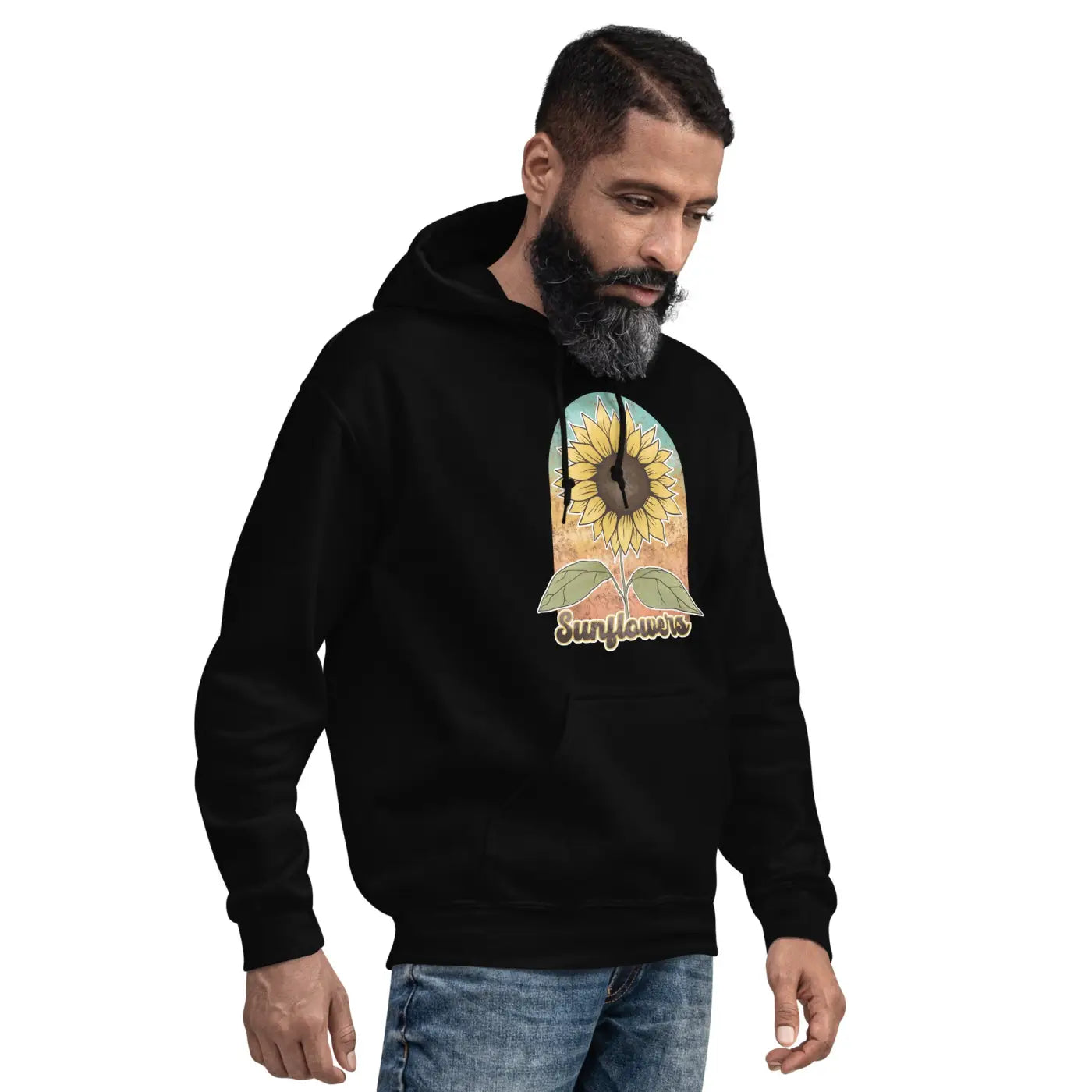 Sunflower Unisex Hoodie - Cloud-Soft Warmth - DipaliZ