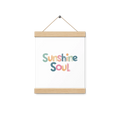 Creative Sun Poster Hanger Set - Matte Wall Decor - DipaliZ