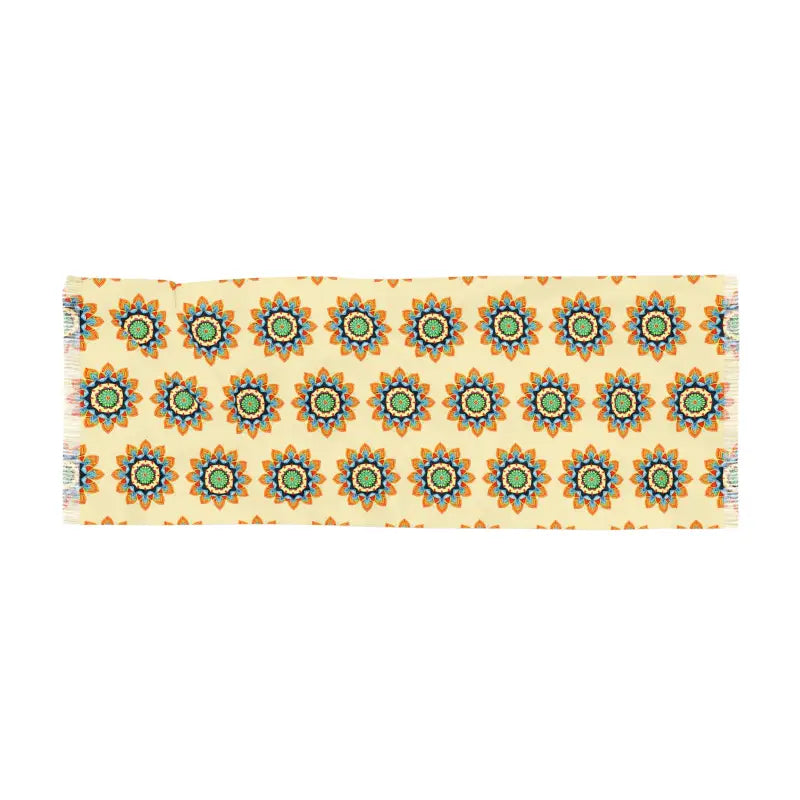 Sunshine Yellow Geometric Scarf - Dynamic Brand Style - DipaliZ