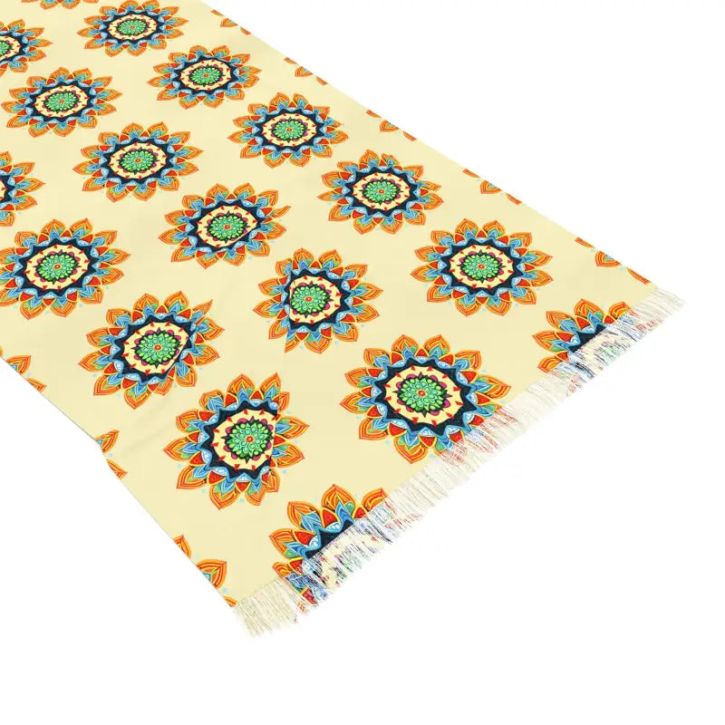 Sunshine Yellow Geometric Scarf - Dynamic Brand Style - DipaliZ