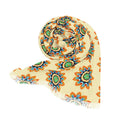 Sunshine Yellow Geometric Scarf - Dynamic Brand Style - DipaliZ
