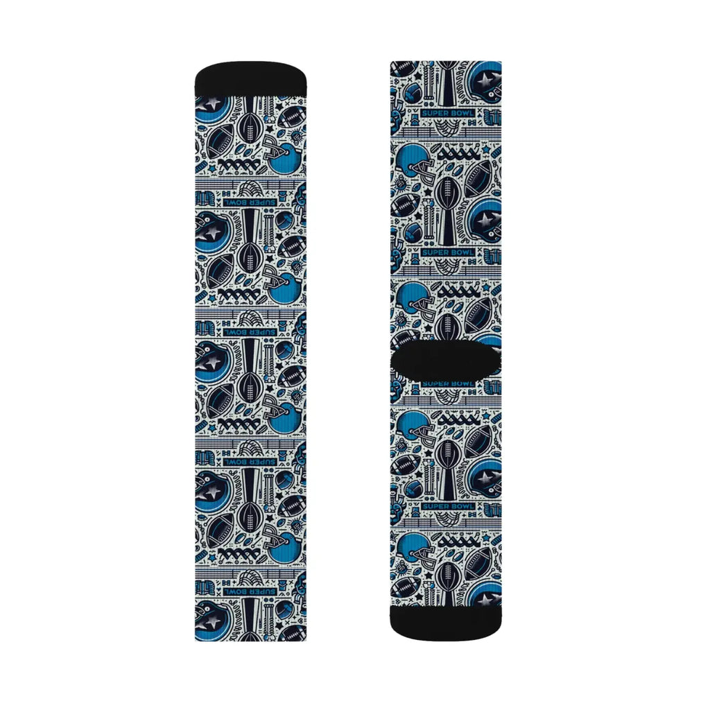 Stylish Sublimation Socks - Super Football Essentials - DipaliZ