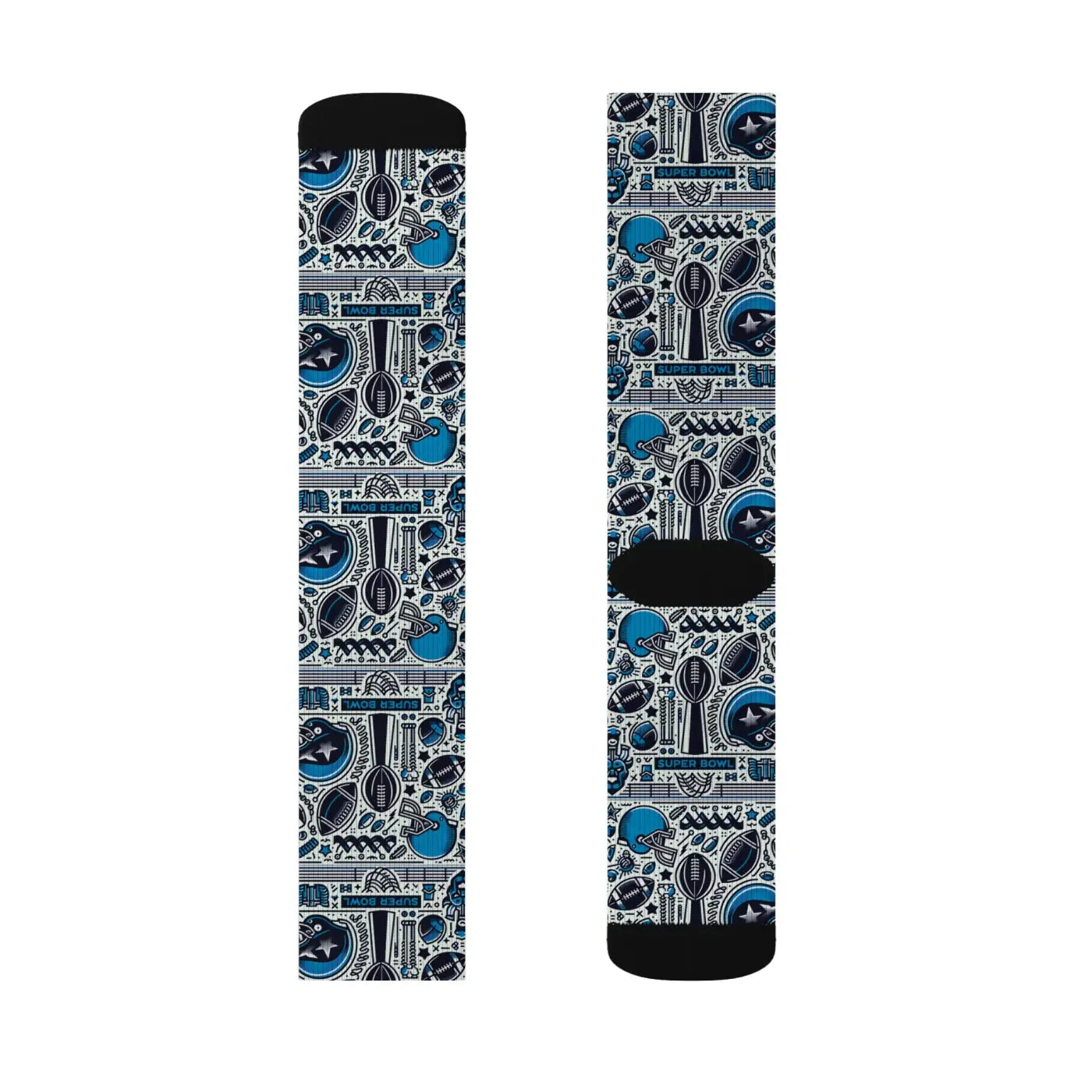 Stylish Sublimation Socks - Super Football Essentials - DipaliZ