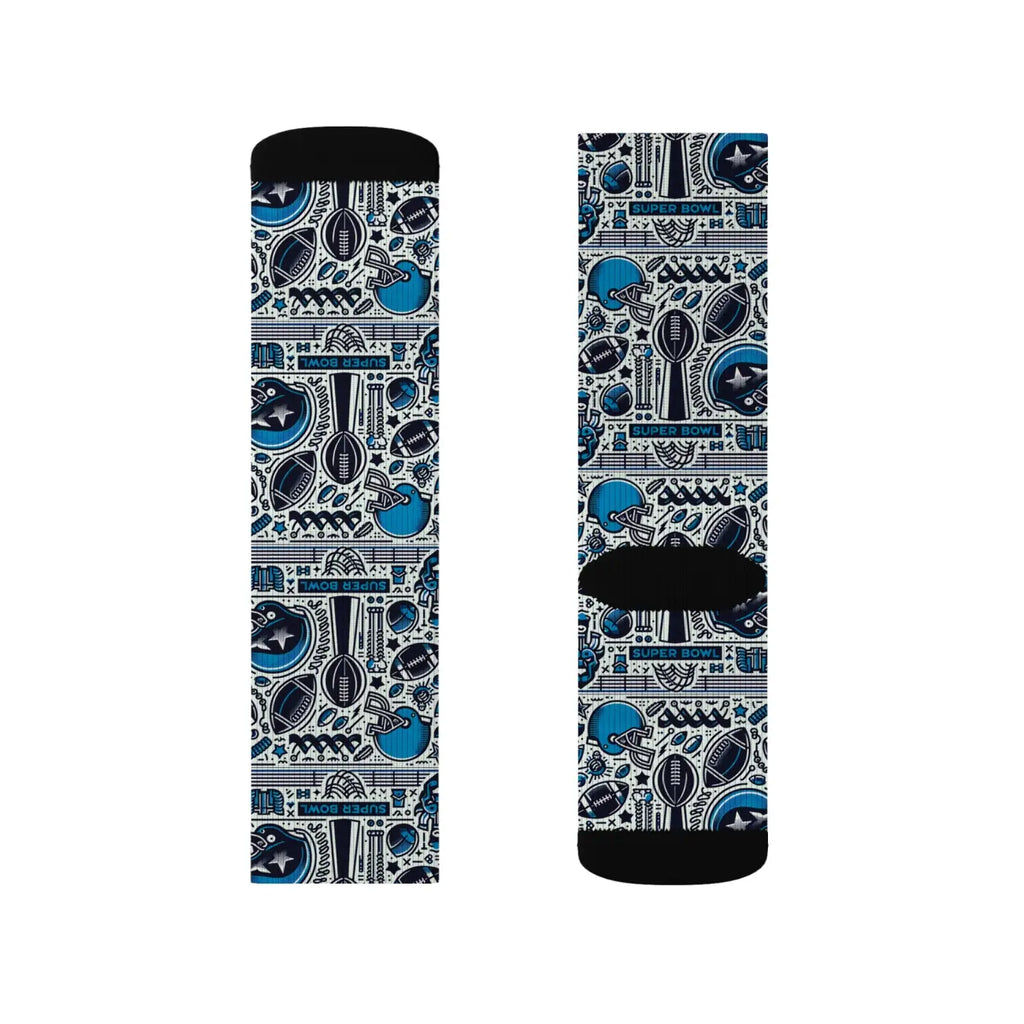 Stylish Sublimation Socks - Super Football Essentials - DipaliZ