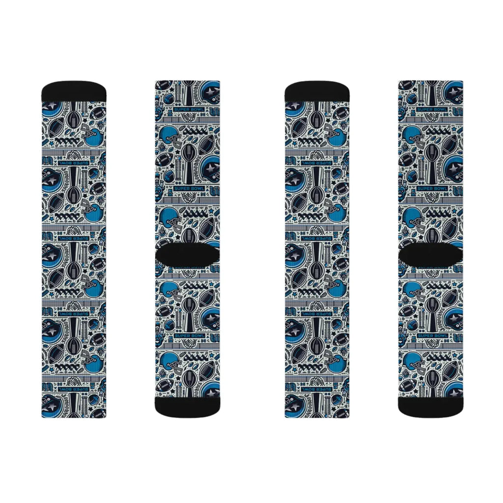 Stylish Sublimation Socks - Super Football Essentials - DipaliZ
