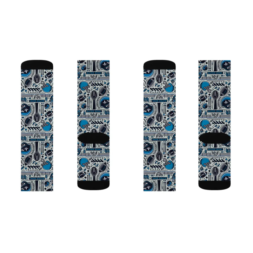 Stylish Sublimation Socks - Super Football Essentials - DipaliZ