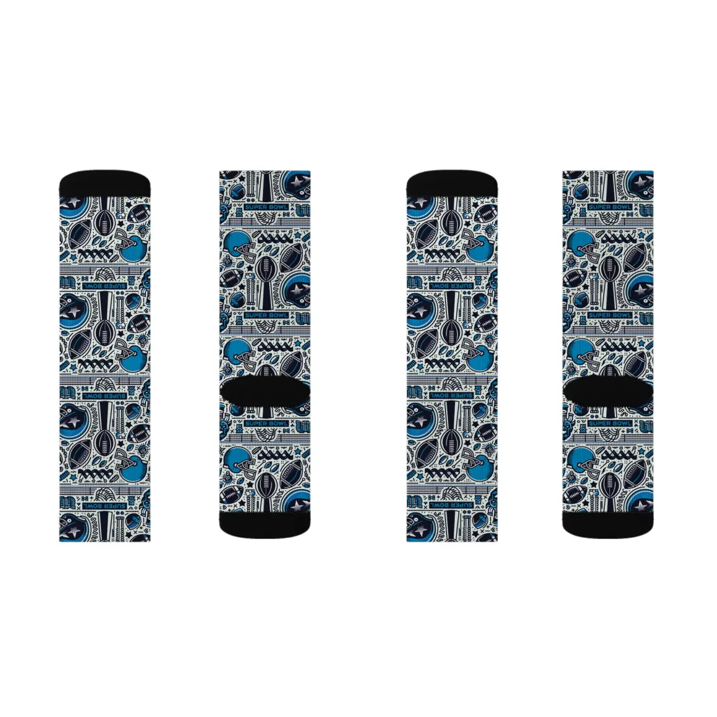Stylish Sublimation Socks - Super Football Essentials - DipaliZ