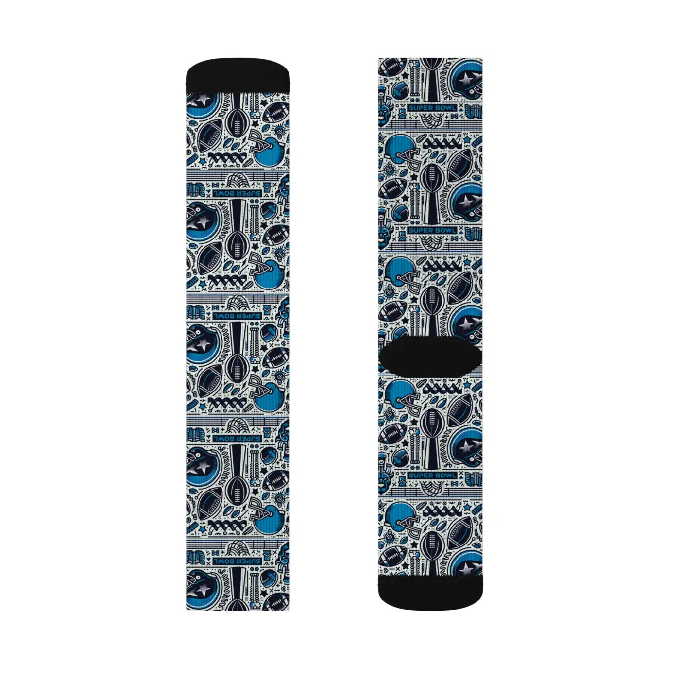 Stylish Sublimation Socks - Super Football Essentials - DipaliZ