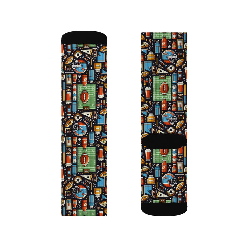 Game Day Sublimation Socks - Football Pride Style - DipaliZ