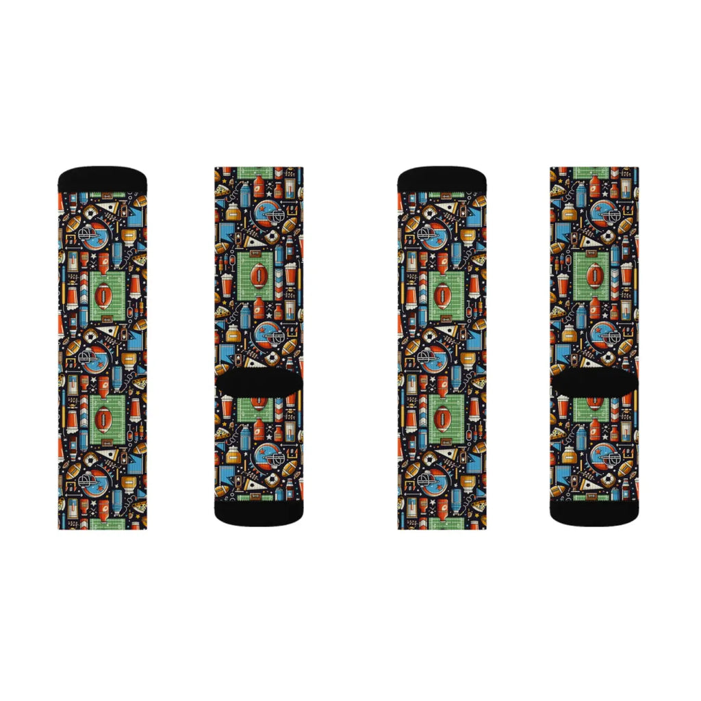 Game Day Sublimation Socks - Football Pride Style - DipaliZ