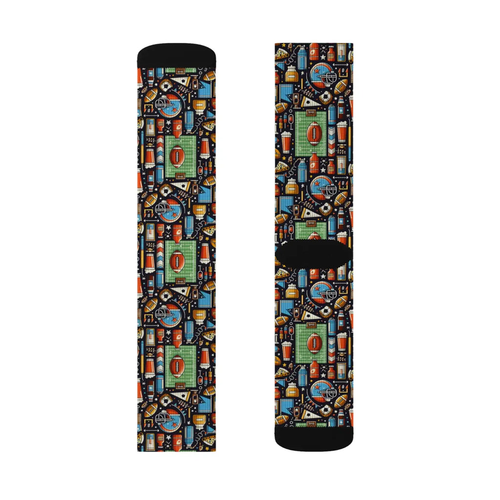 Game Day Sublimation Socks - Football Pride Style - DipaliZ