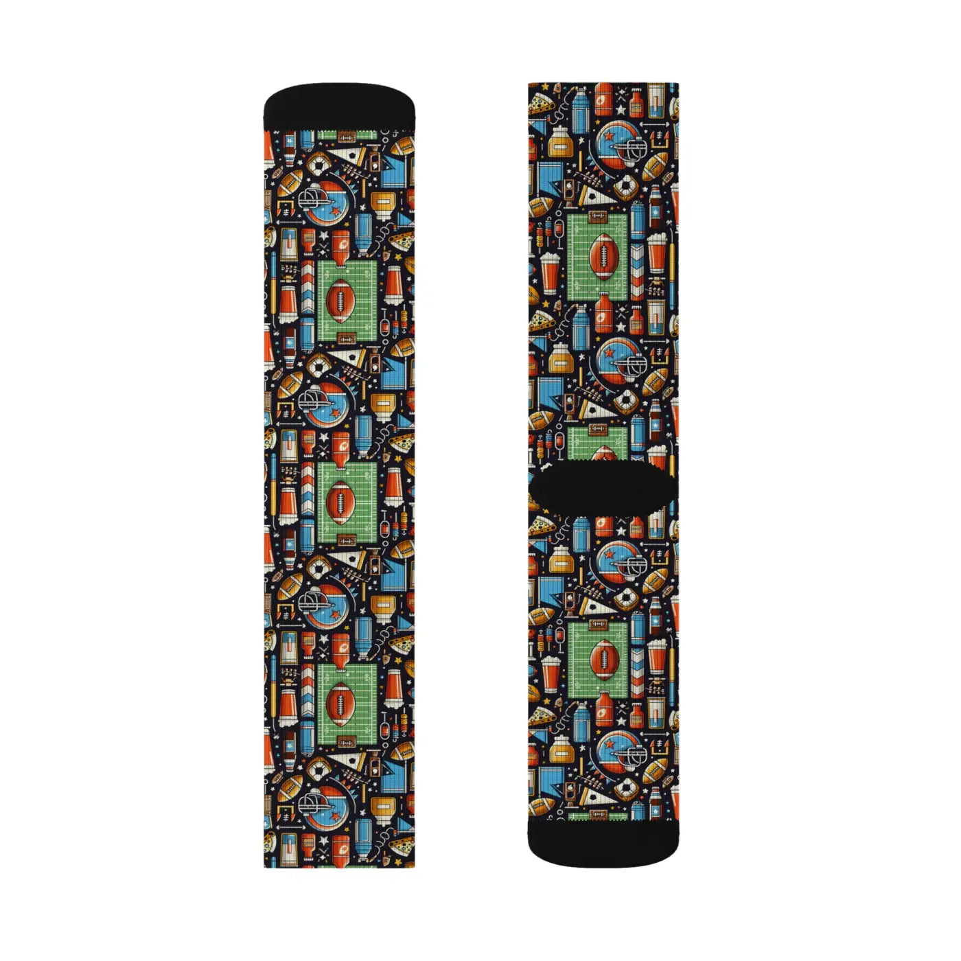 Game Day Sublimation Socks - Football Pride Style - DipaliZ