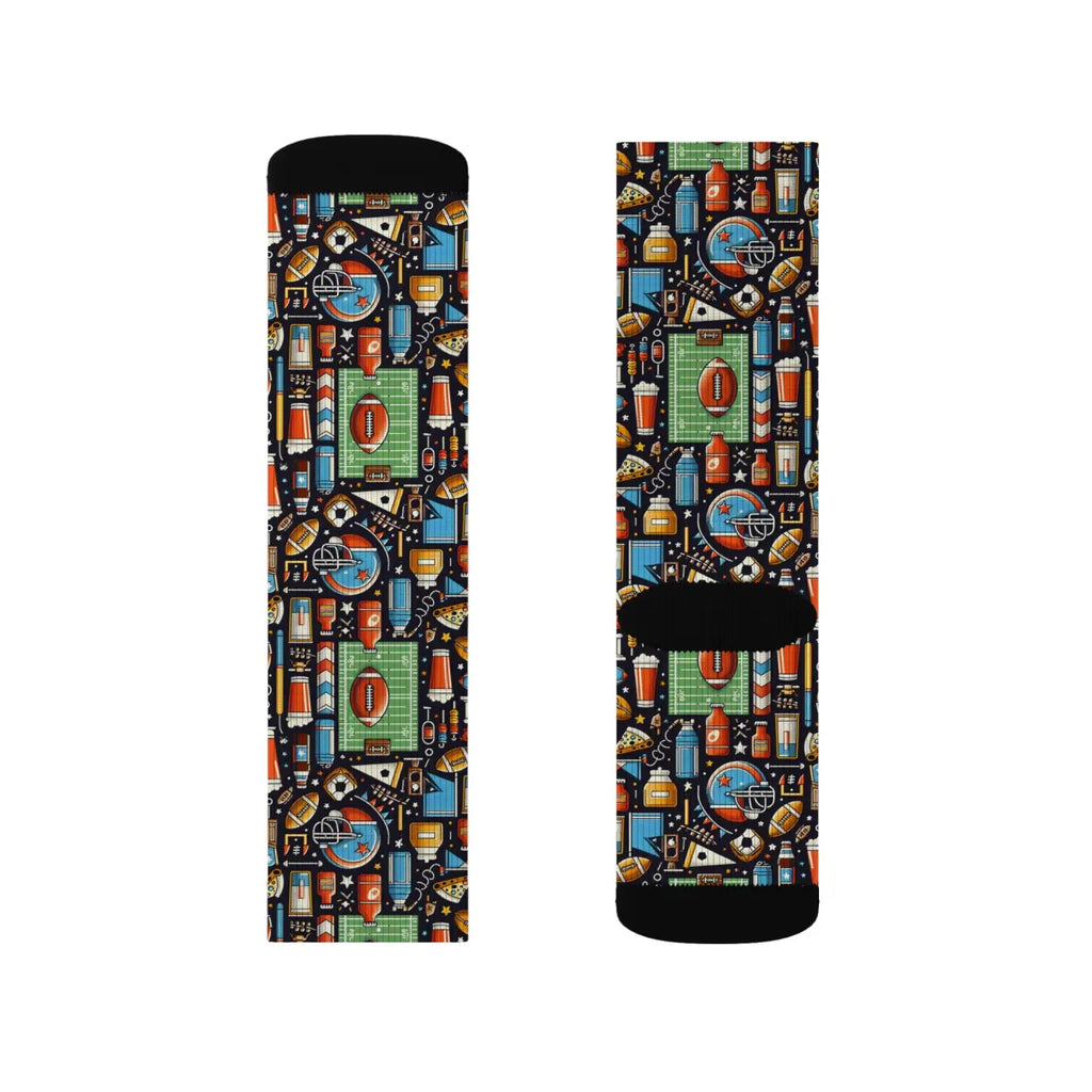 Game Day Sublimation Socks - Football Pride Style - DipaliZ