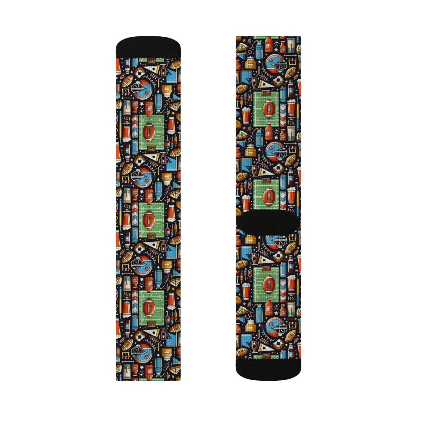 Game Day Sublimation Socks - Football Pride Style - DipaliZ