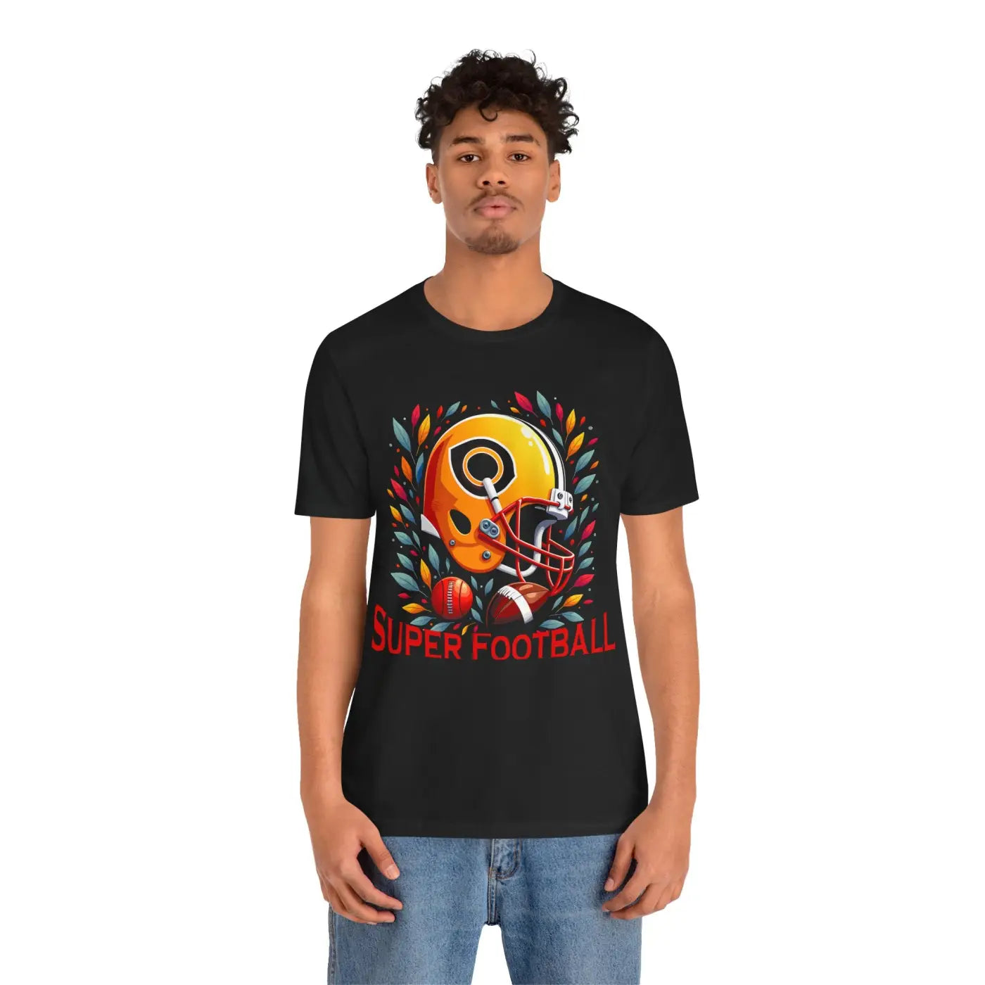 Score Big Super Football Player Unisex Jersey Tee - DipaliZ
