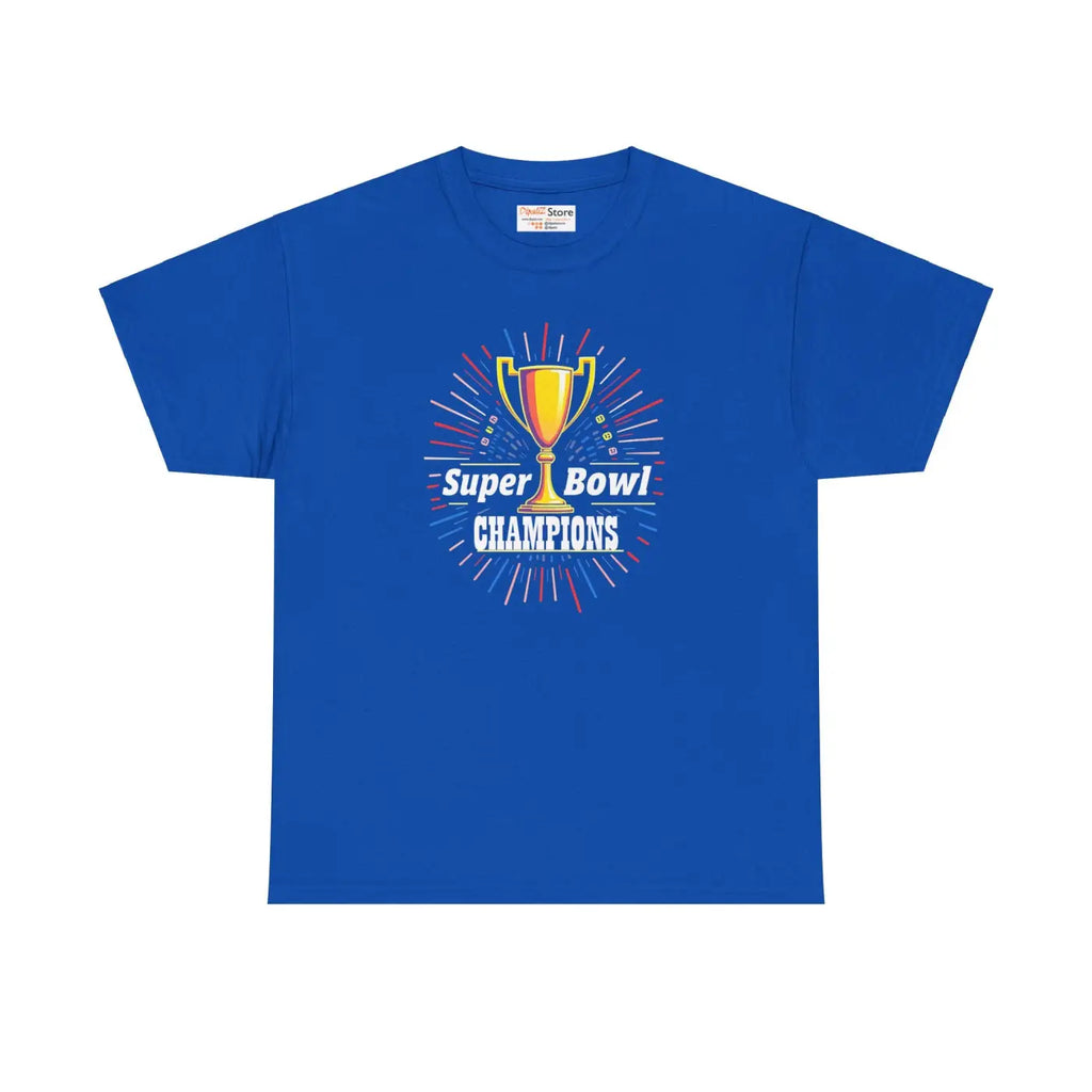 Heavy Cotton Tee - Super Football Champs Essential - DipaliZ