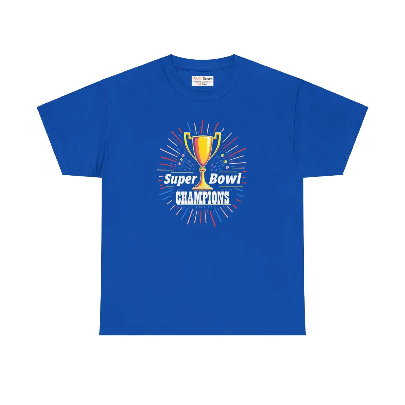 Heavy Cotton Tee - Super Football Champs Essential - DipaliZ
