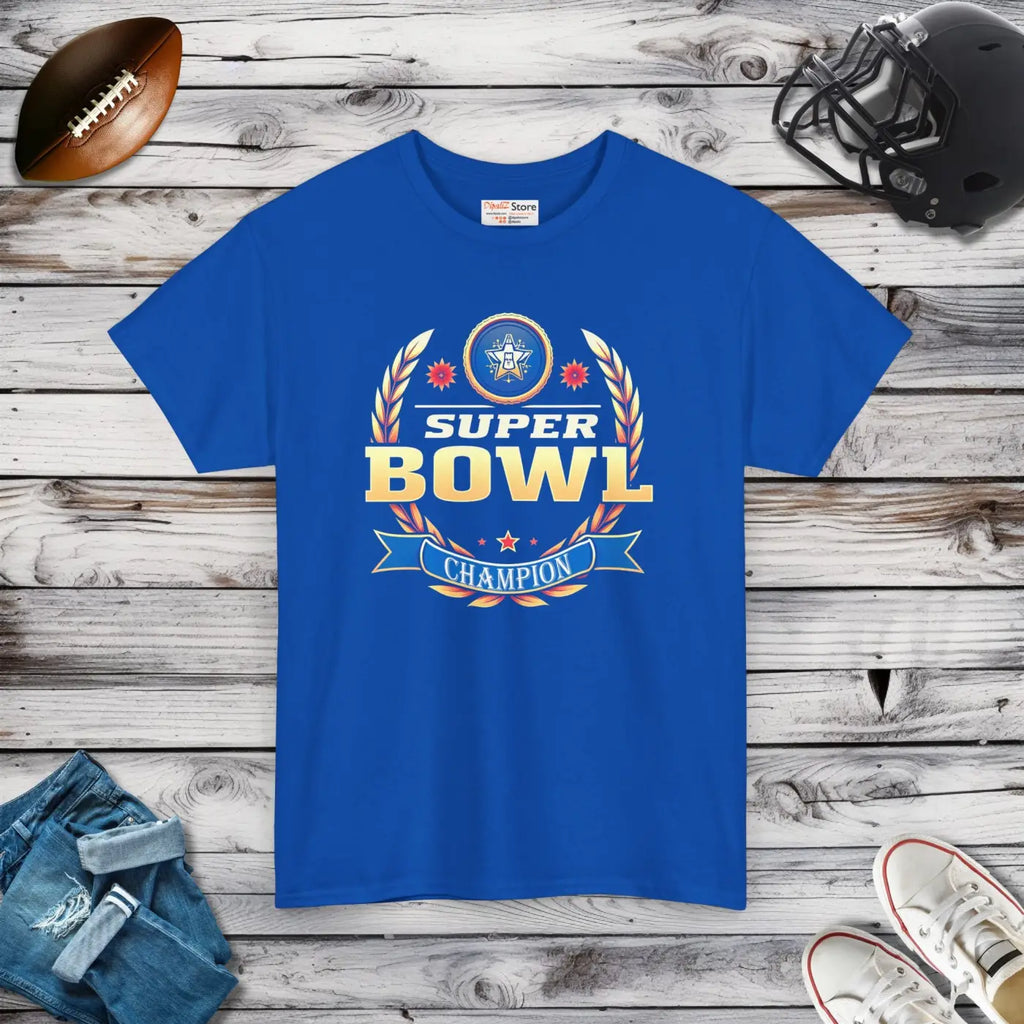 Super Champs Unisex Heavy Cotton Tee - Ultimate Comfort - DipaliZ