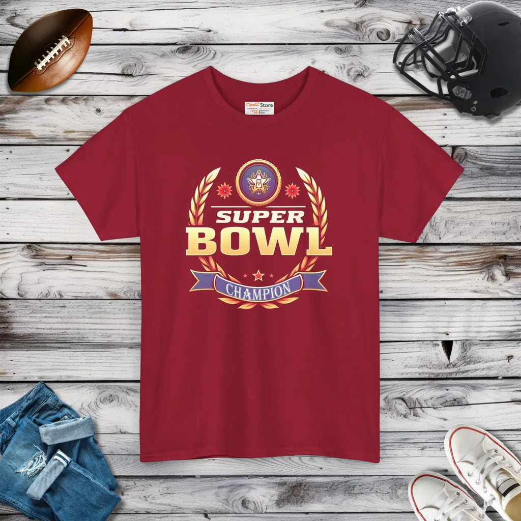 Super Champs Unisex Heavy Cotton Tee - Ultimate Comfort - DipaliZ