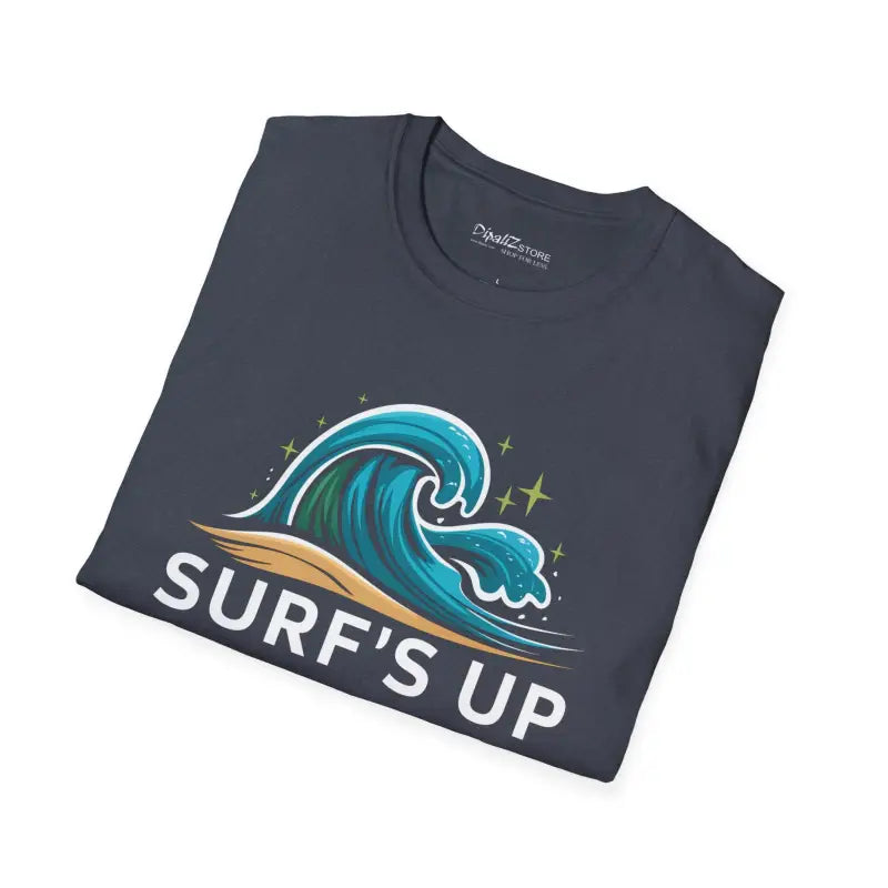 Cozy Comfort Tee - Catch Waves in Sustainable Materials - DipaliZ