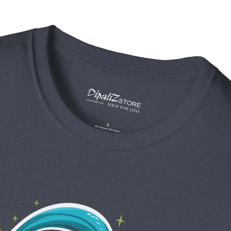 Cozy Comfort Tee - Catch Waves in Sustainable Materials - DipaliZ