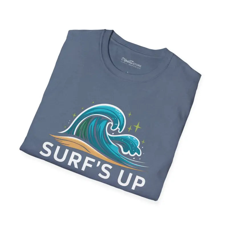 Cozy Comfort Tee - Catch Waves in Sustainable Materials - DipaliZ