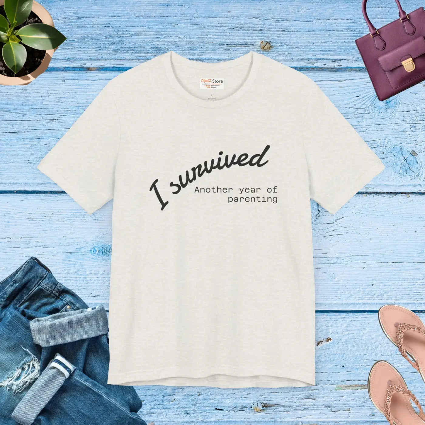 Fun Parenting Unisex Tee - Wild Year Celebration - DipaliZ