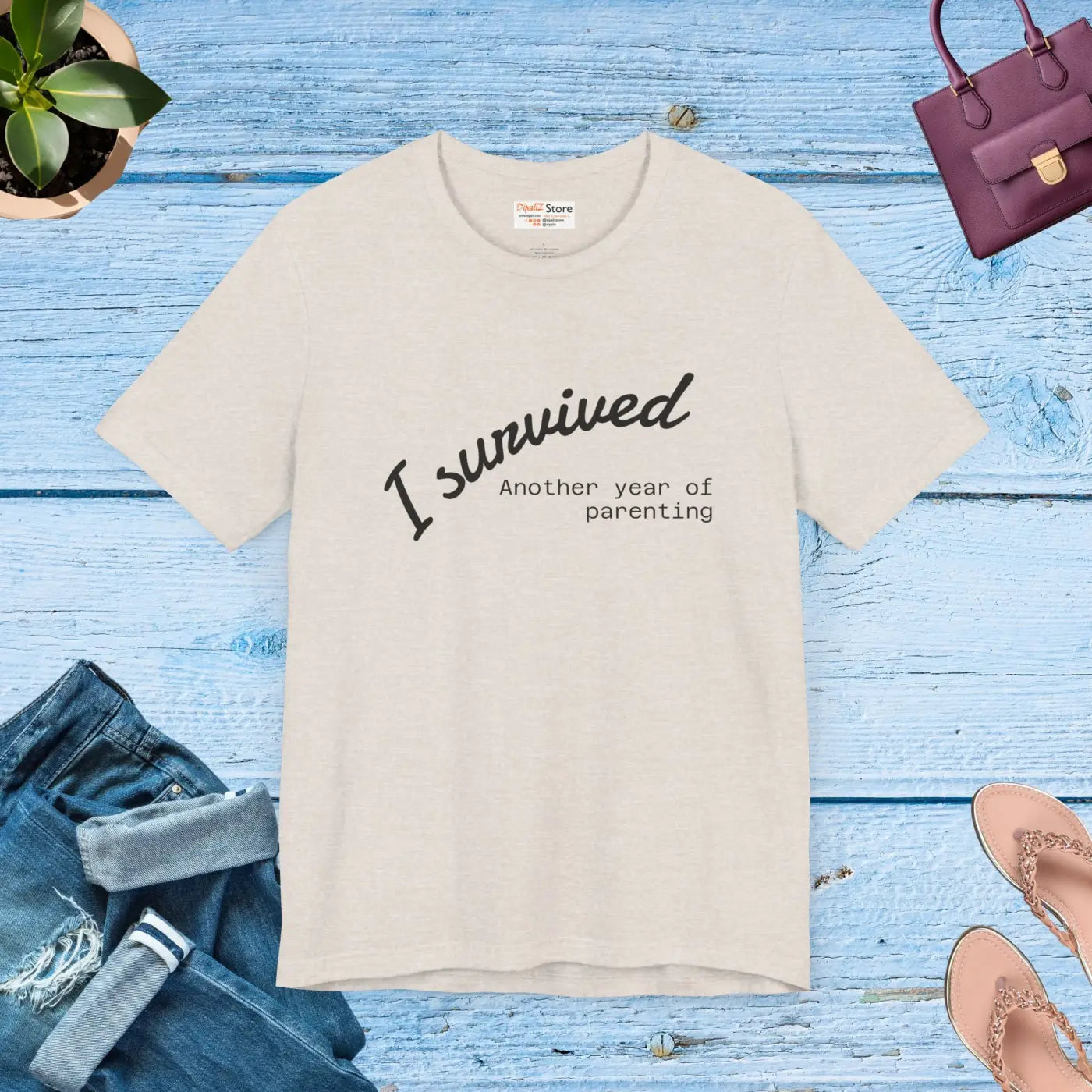 Fun Parenting Unisex Tee - Wild Year Celebration - DipaliZ