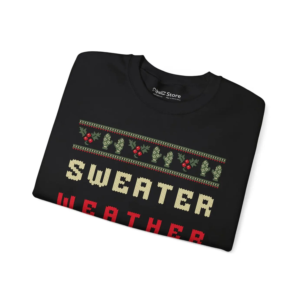 Sweater Weather Heavy Blend Crewneck - Cozy Vibes - DipaliZ