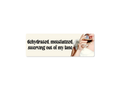 Dehydrated Moisturized Swerving Vinyl Sticker