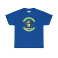 Frog Symphony Green Heavy Cotton Tee - Musical Art - DipaliZ