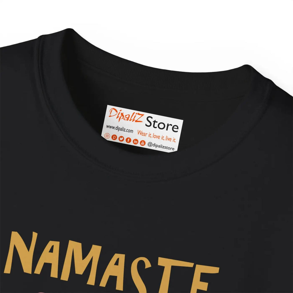 Namaste T-Shirt - The Divine In Me Honors You - DipaliZ