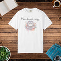 Reading Cat Tee - Main Character Energy Garment-Dyed - DipaliZ