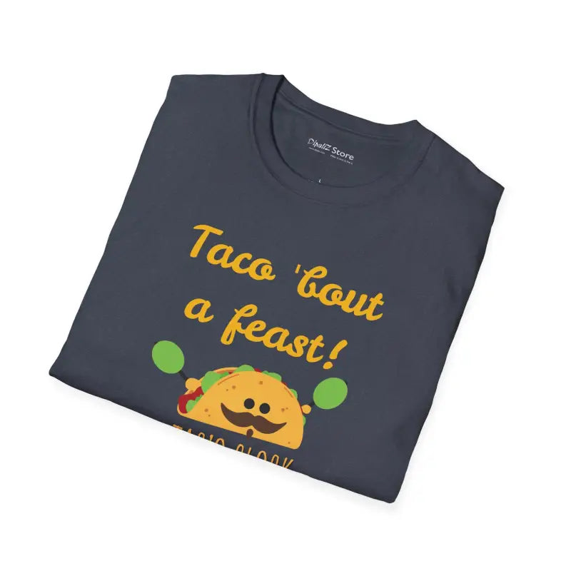 Unisex Softstyle T Shirt - Tac'o Clock Comfort Style - DipaliZ