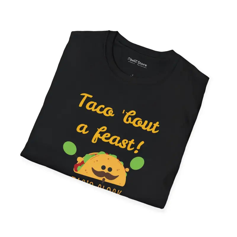 Unisex Softstyle T Shirt - Tac'o Clock Comfort Style - DipaliZ