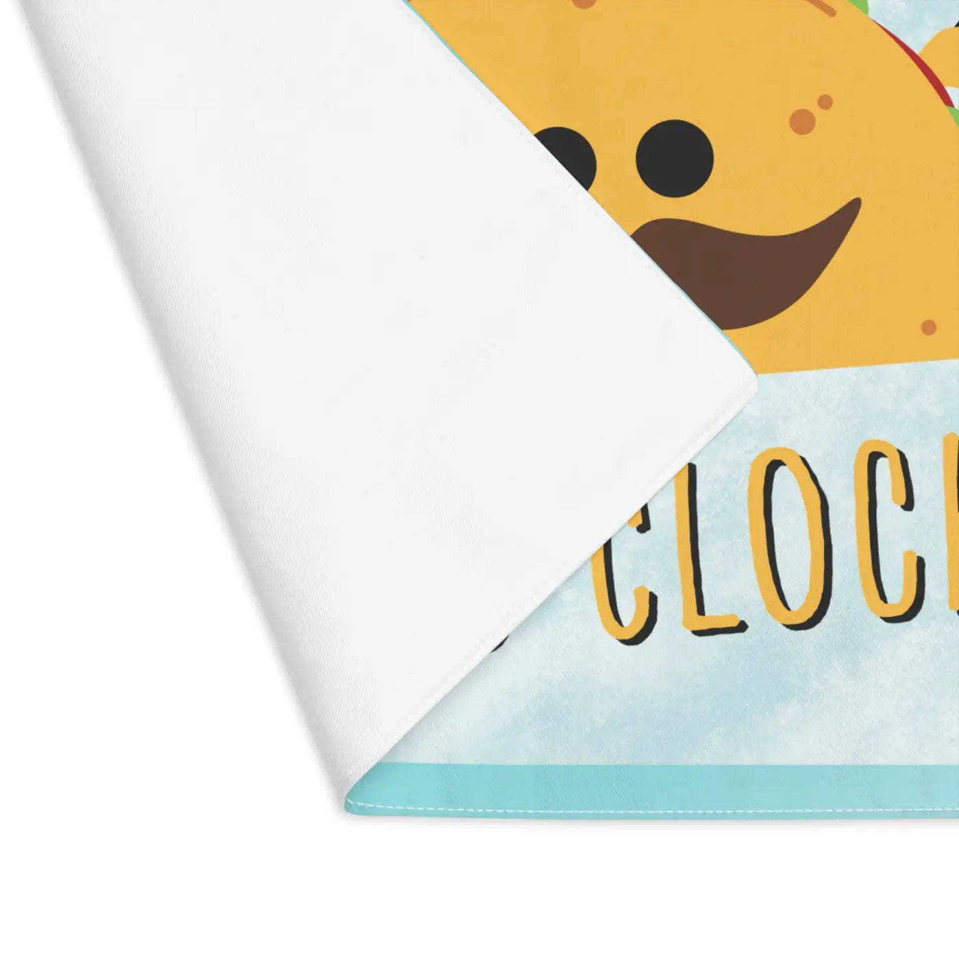 Tac'o Clock Placemat - Bold Dining Style - DipaliZ