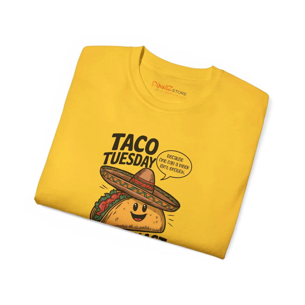 Taco Tuesday Vibes T-Shirt - Celebrate Taco Tuesday - DipaliZ