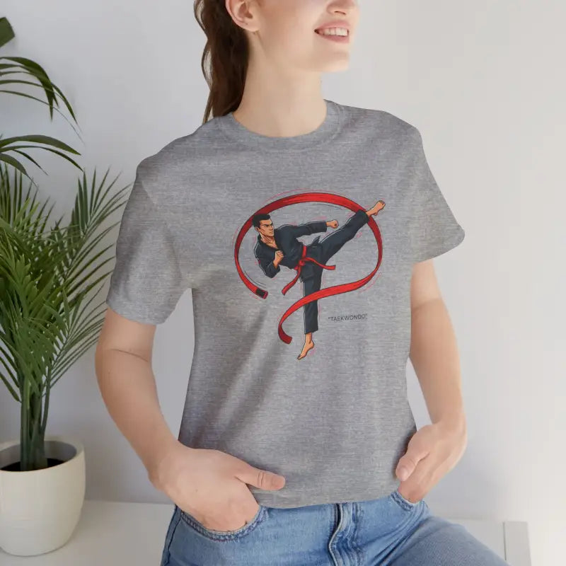 Taekwondo Unisex Jersey Short Sleeve Tee - Fitness - DipaliZ
