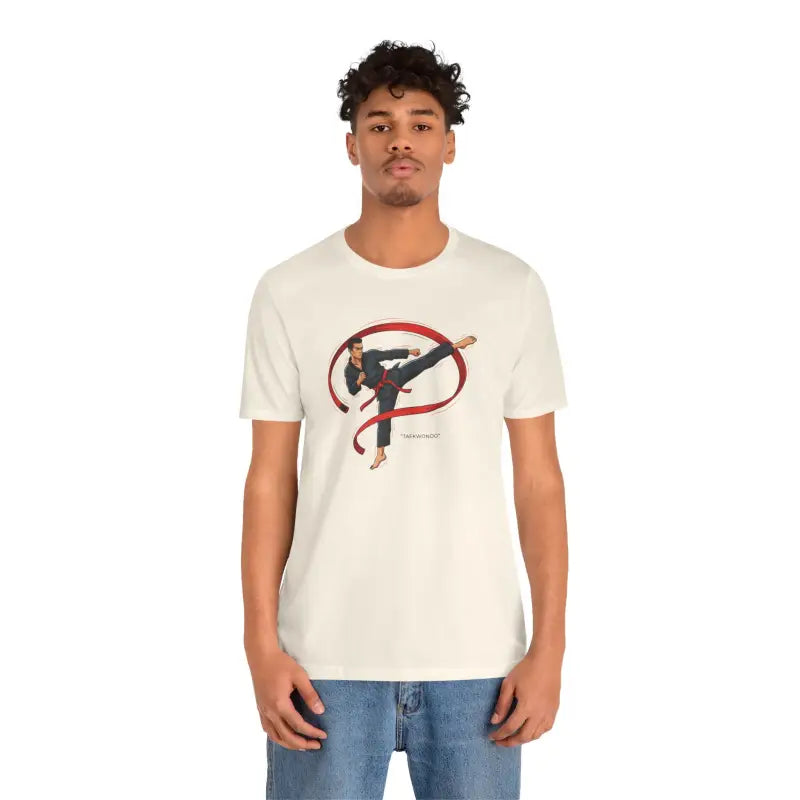 Taekwondo Unisex Jersey Short Sleeve Tee - Fitness - DipaliZ