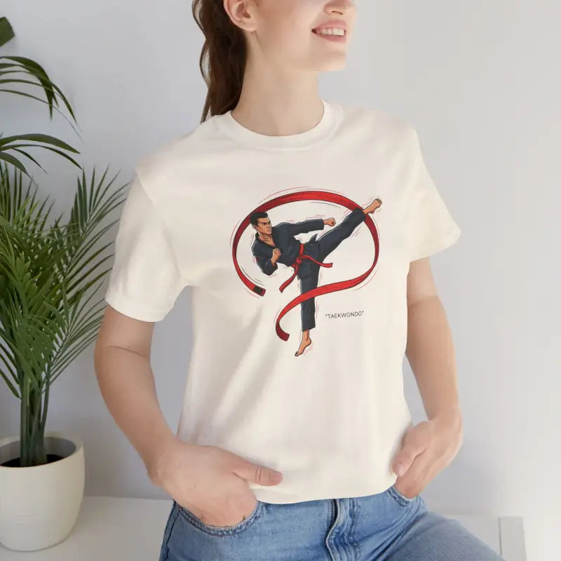 Taekwondo Unisex Jersey Short Sleeve Tee - Fitness - DipaliZ