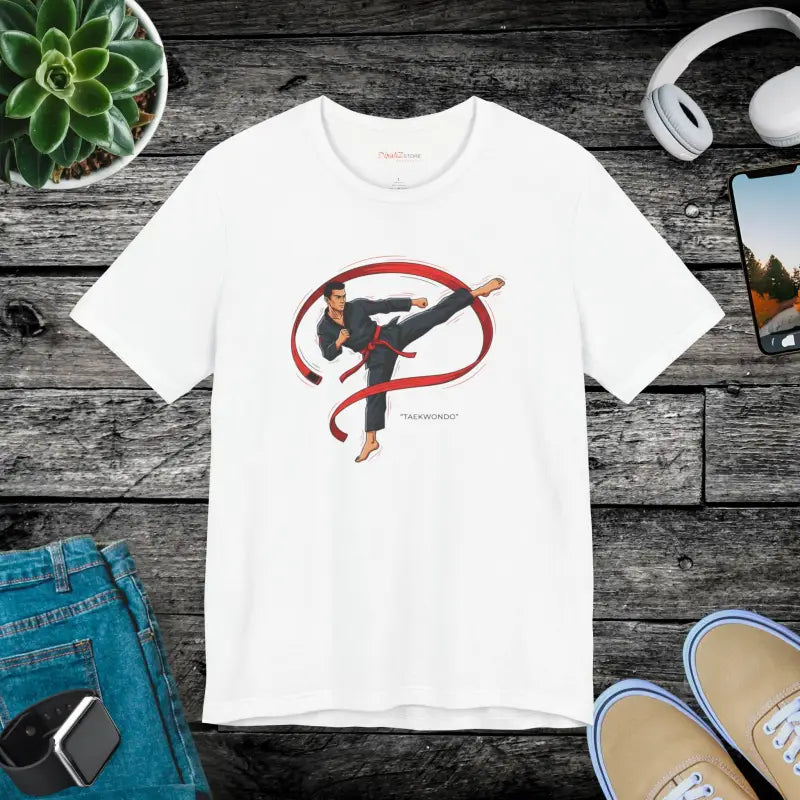 Taekwondo Unisex Jersey Short Sleeve Tee - Fitness - DipaliZ