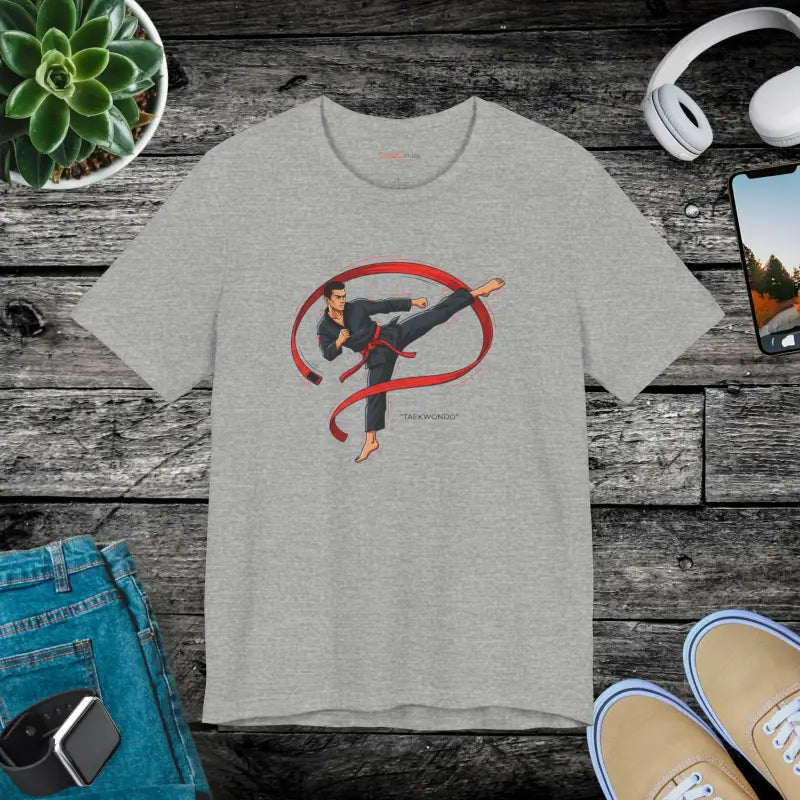 Taekwondo Unisex Jersey Short Sleeve Tee - Fitness - DipaliZ