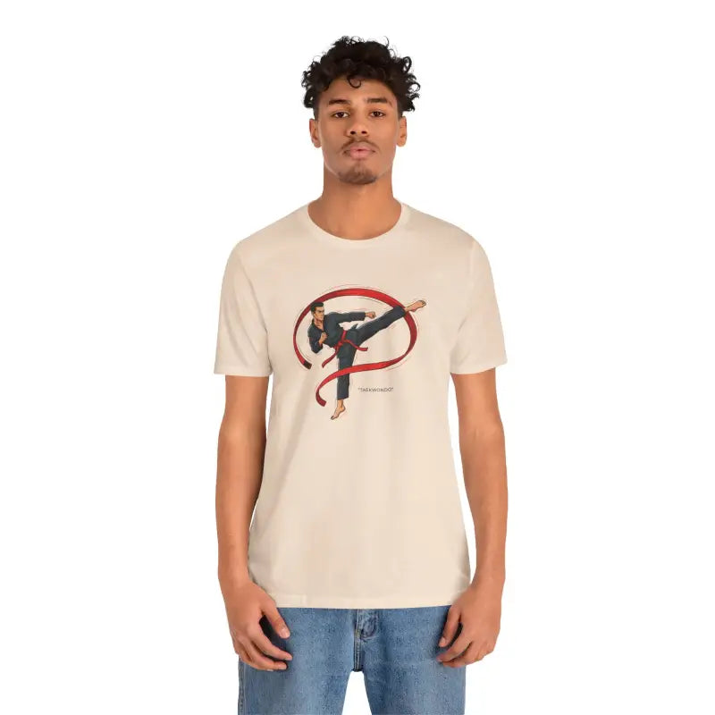 Taekwondo Unisex Jersey Short Sleeve Tee - Fitness - DipaliZ