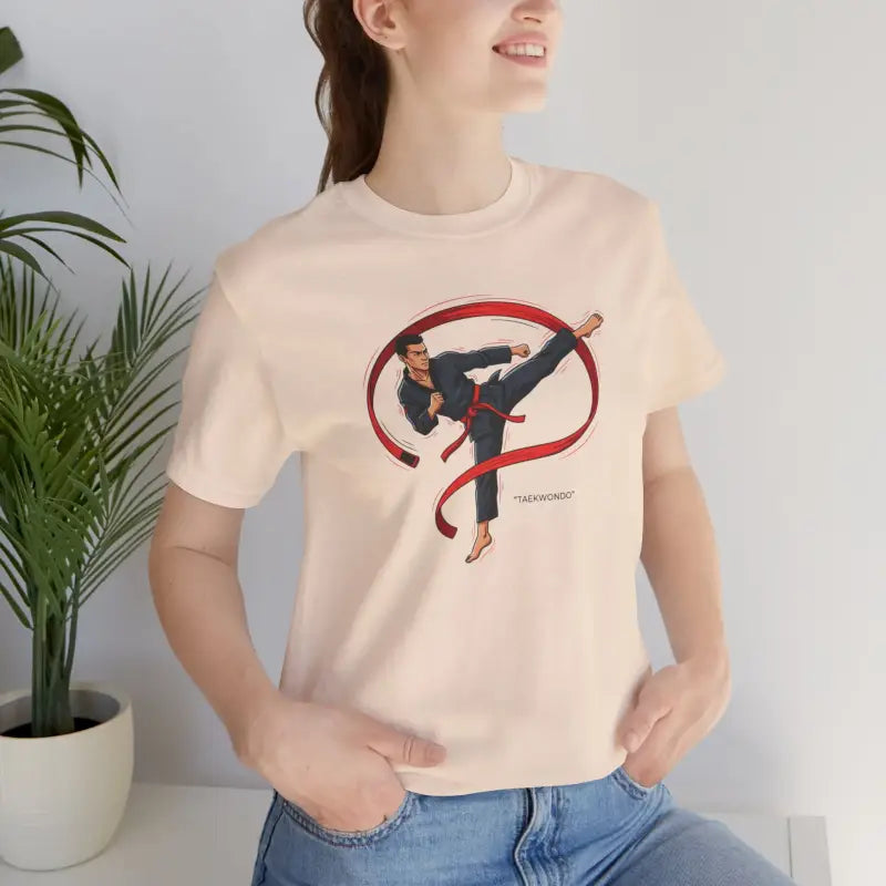 Taekwondo Unisex Jersey Short Sleeve Tee - Fitness - DipaliZ